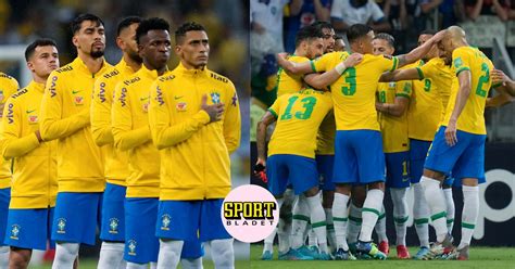 Brasiliens trupp till fotbolls.